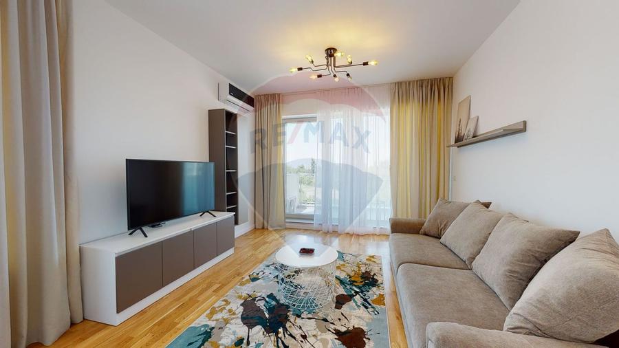 Apartament luminos cu 2 camere si parcare in Luxuria Domenii Residence