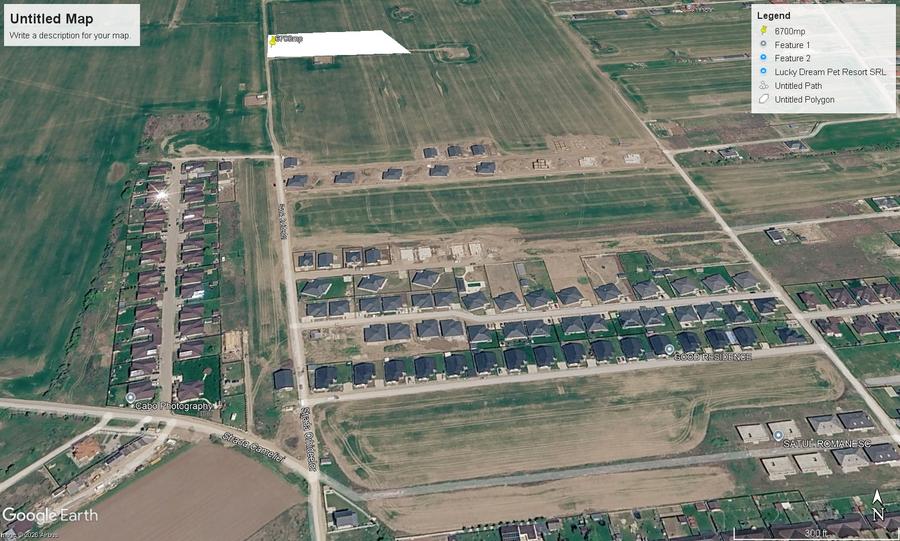 Balotesti Orhideelor Lacul Vlasia,6700mp  parcelabil  37euro/mp