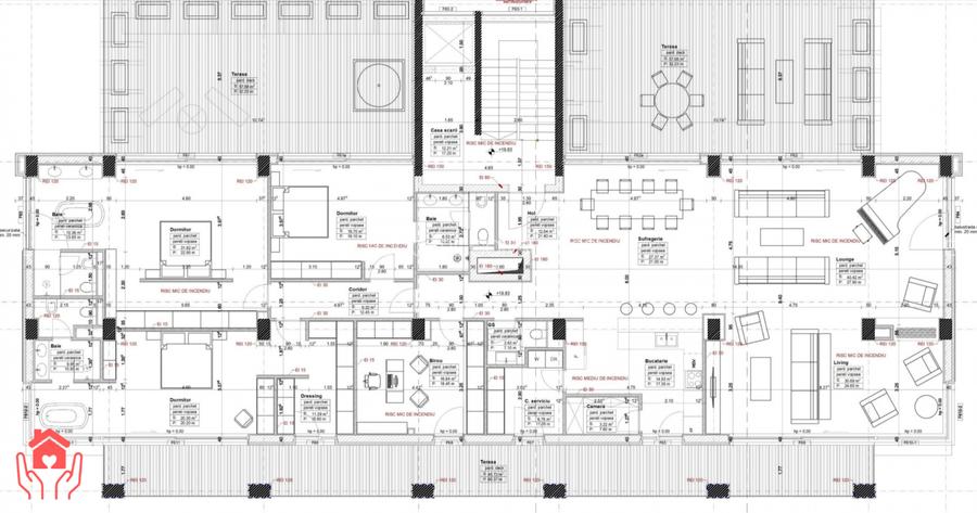 JANDARMERIEI-Luxury penthouse, LOCUL 1 castigat RIDA 2024-Residential Romania! - 58