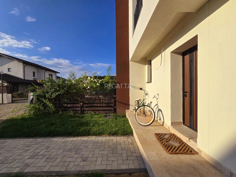 Duplex cu pereti separati langa padure si acces facil spre DN - 3