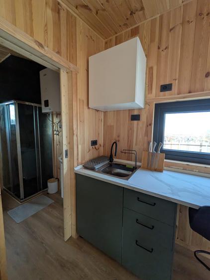 Tiny House Modular Premium, complet utilat, teren 1.780 mp – Săcele