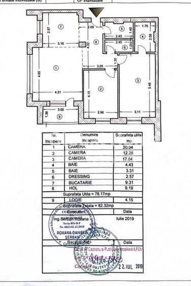 Apartament 3cam 83MP utili+64MP terasa| Matei Millo-Pipera |Loc parcare inclus