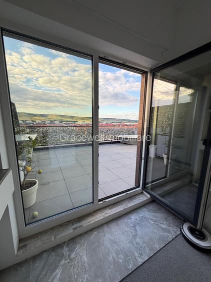 Penthouse deosebit cu 2 camere, 61 mp + terasă panoramică de 39 mp, Florești - 6