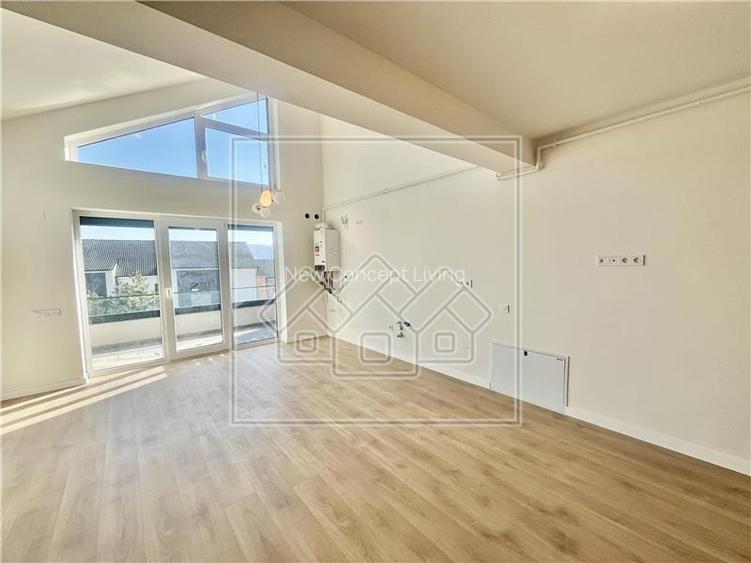 Penthouse nou  - 2 camere, 2 bai si balcon - intabulat - 3