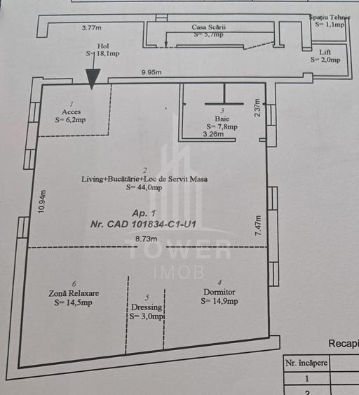 De închiriat – Clădire nouă P+2, 350 mp utili, lift, parcare, zonă centrală