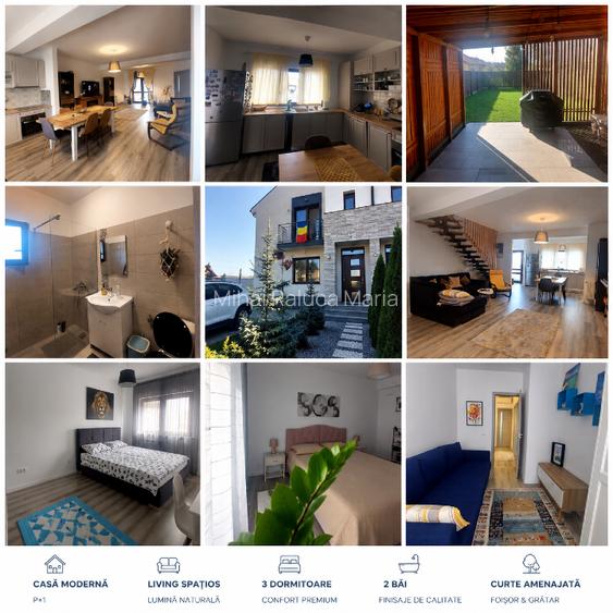 Casa modern complet mobilata si utilata-terasa amenajata-Sanpetru Brasov - 2