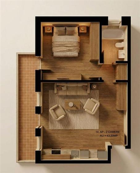 Apartamente 2 3 Camere | Rate la Dezvoltator pe 6 Ani | Bloc Nou | 2c-7867