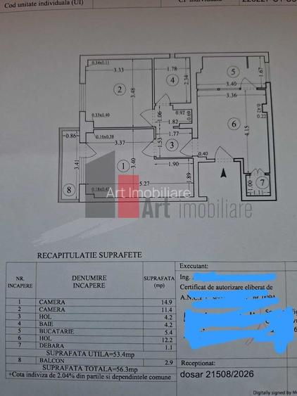 APARTAMENT  2 CAMERE MOSILOR - 8