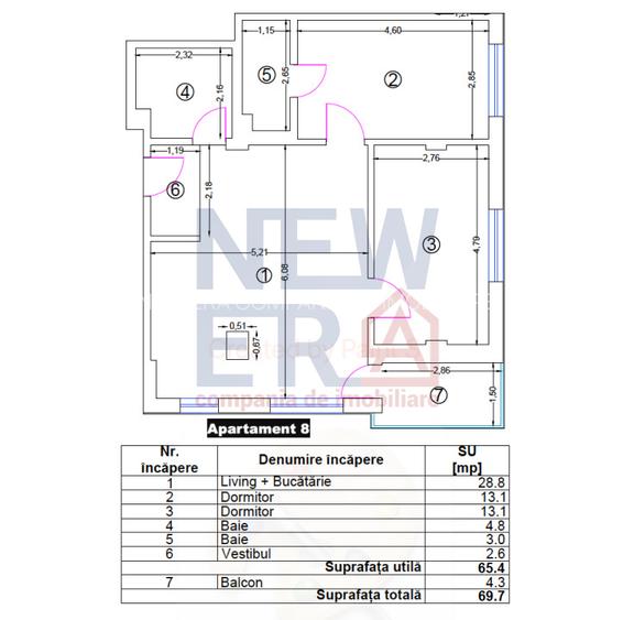 Apartamente 3 camere | Bloc boutique 2026 | Otopeni – Odăii - 4