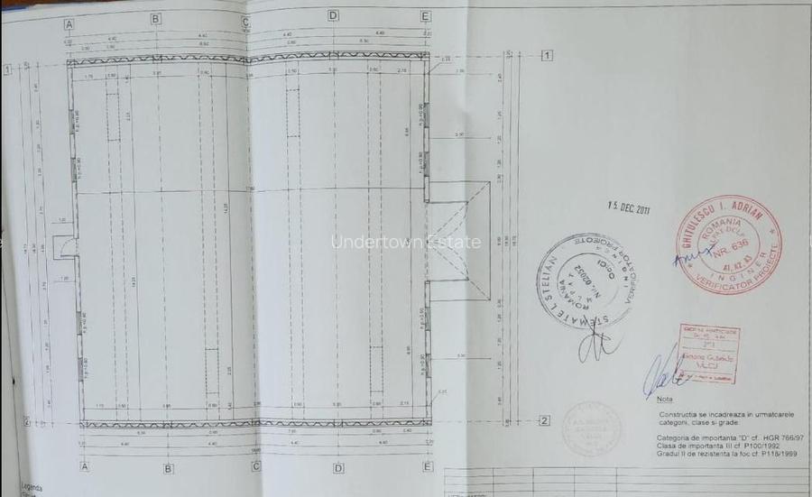 Industrial PARK for Sale – 4 Warehouses with Land, Near Bucharest (INTRAVILAN) - 34
