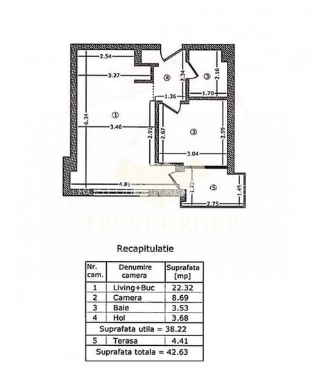 Apartament 2 camere+loc de parcare-Floreasca - 1