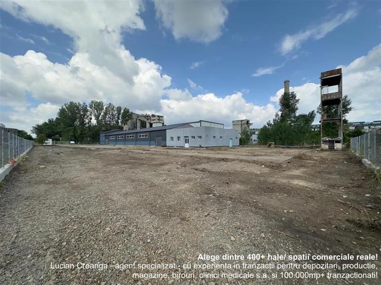 Teren/ platforma de inchiriat de la 500mp la 3000mp, zona Vama Iasi si Kaufland