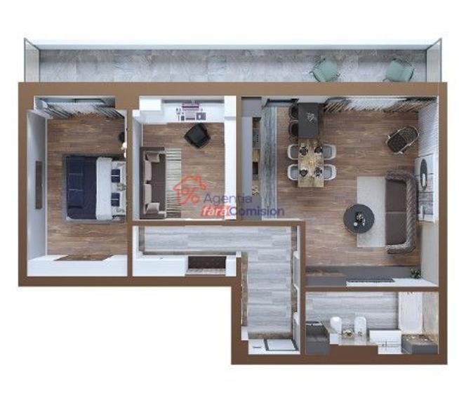 Apartament 3CD, 148605euro, 88mp, Copou