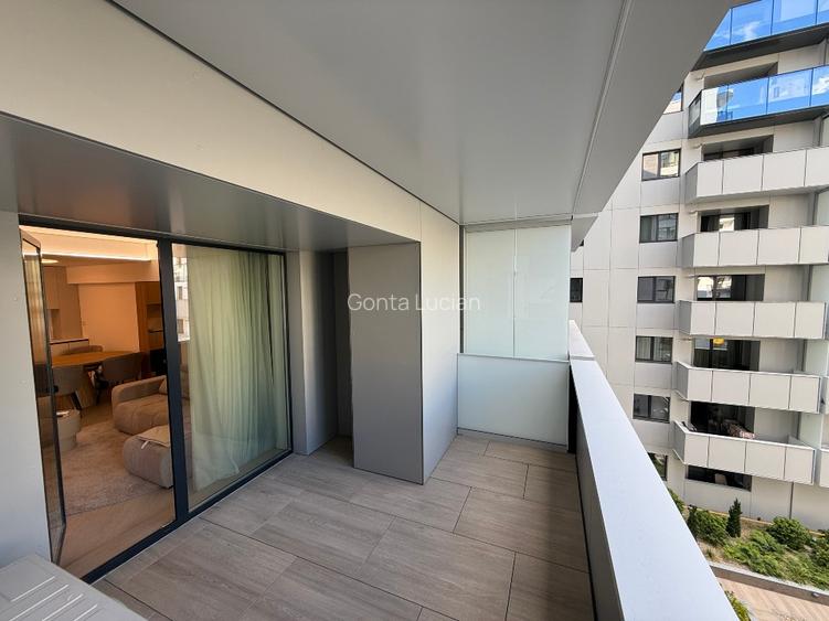 Cortina North, 3 camere LUX Pipera, mobilat & utilat premium, 2 băi, balcon - 16