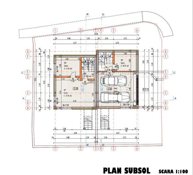 Unitatea C2 , Duplex semifinisat, zona Dambul Rotund, priveliste spre oras