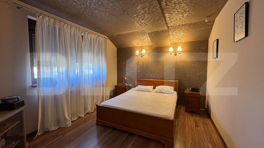Casă primitoare P + E, 183 mp, toate utilitățile, 588 mp teren, zona Cârcea