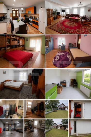 Casă individuală spațioasă + spațiu comercial, teren 3.940 mp – Livezile