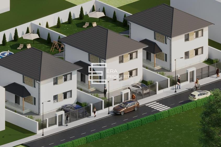 Casă individuală | 4 camere, 3 băi | teren 476mp |Șura Mică (zonă Sala de Sport)