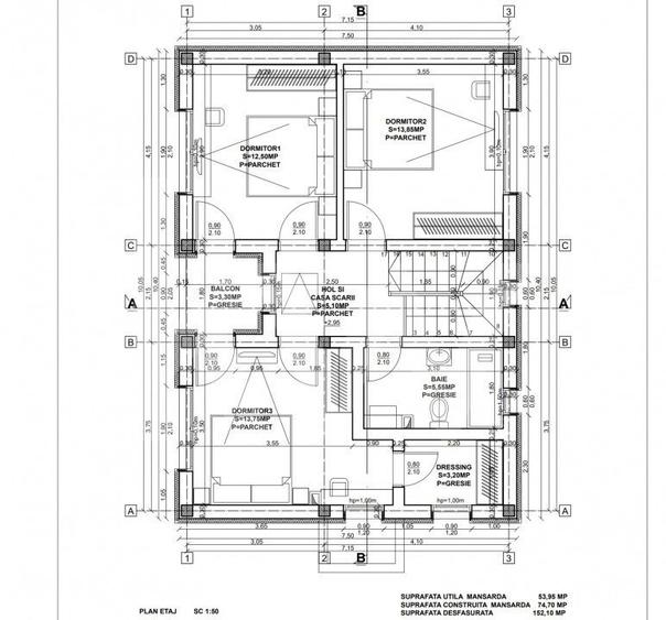 Casă 4 camere modernă construită corect în Kleine Residenz Sibiu
