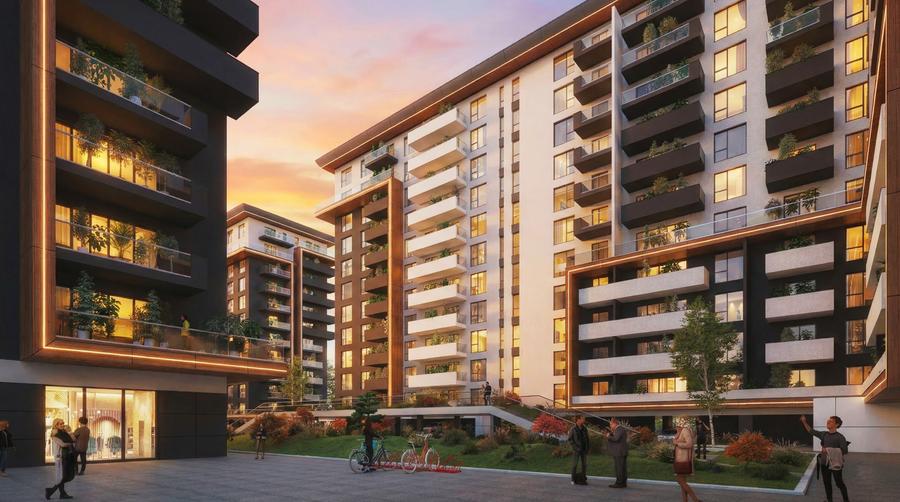 Garsonieră Astorium Life | 37,50 mp utili + balcon | Bloc C | Comision 0%