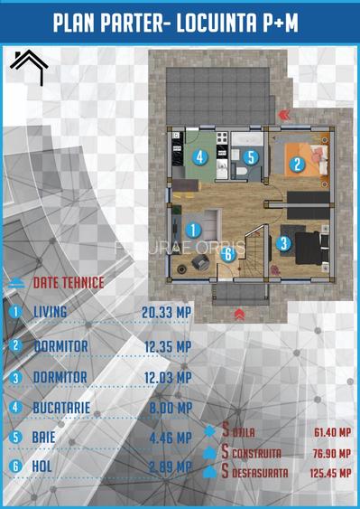 Vilă Premium P+1 în Berceni – Design Modern | 5 Camere - 8