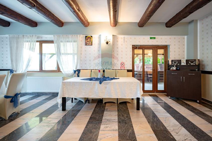 Cabană turistică, 12 camere cu restaurant, bucătărie + sală evenimente - 39