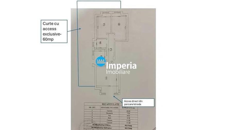 Apartament cu gradina proprie | 3 camere, bloc nou, zona linistita
