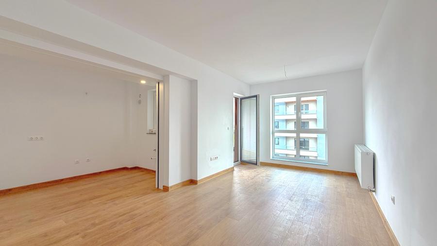 Garsonieră modernă de închiriat | Priveliște către Tâmpa | Etaj 7 | NEMOBILATĂ
