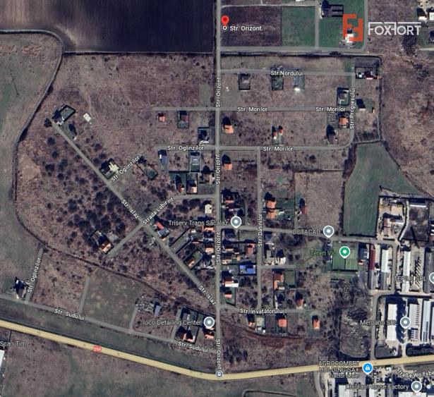 Teren de vanzare de 634 mp utili, zona Sacalaz