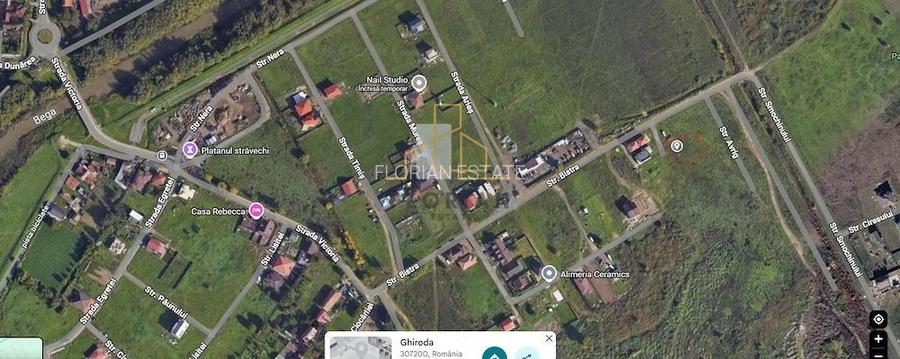 Teren intravilan 553 mp | Toate utilitățile | Ghiroda - 2