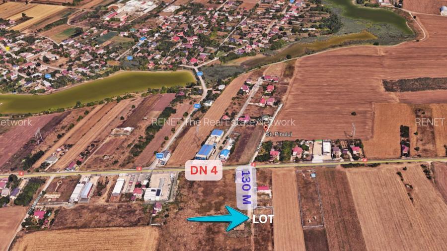 Lot pentru casa Frumusani– Orasti. Plata in rate. - 2