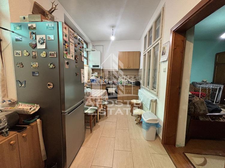 Casa 2 camere de vanzare Calea Sagului, Timisoara, curte comuna - 12