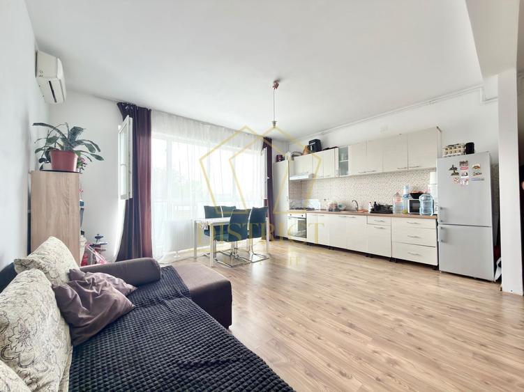 Apartament cu 2 camere mobilat la etajul 1 in Giroc langa Penny la asfalt.