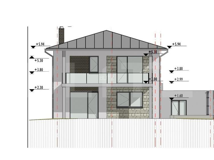 Casa individuala, 170 mp utili, garaj, 770 mp teren, Feleacu - 3