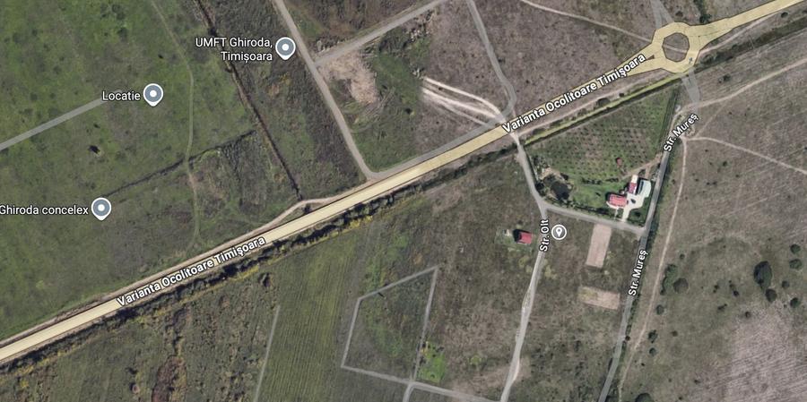 Teren intravilan 1.016 mp  lângă UMFT Ghiroda
