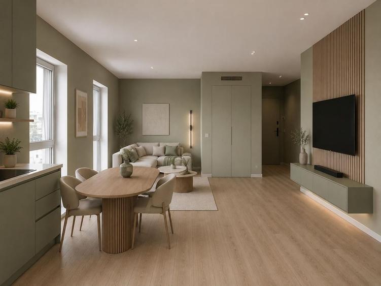 3 Camere Spațioase într-un Bloc Exclusivist