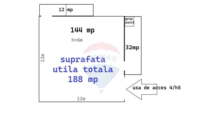 Inchiriere spațiu de depozitare și producție, Brașov, Uzina 2, 188 mp - 2