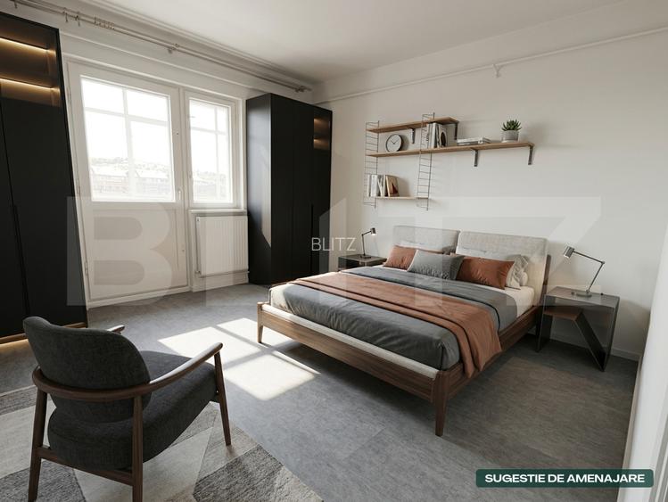 Apartament 2 camere, 53,26 mp, zona Rogerius - 3