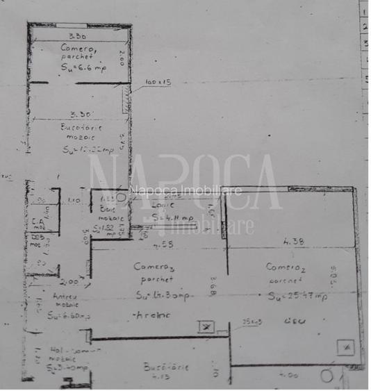 Apartament 3 camere de vanzare in Centru, Cluj Napoca - 8