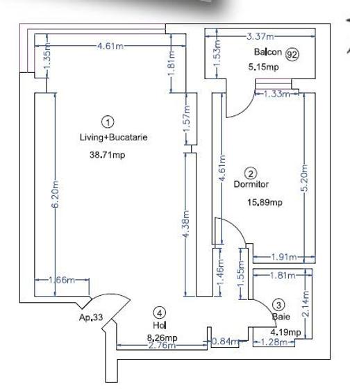 2 CAMERE , COMISION 0, IVORY RESIDENCE, PIPERA, NORD, ROND OMV