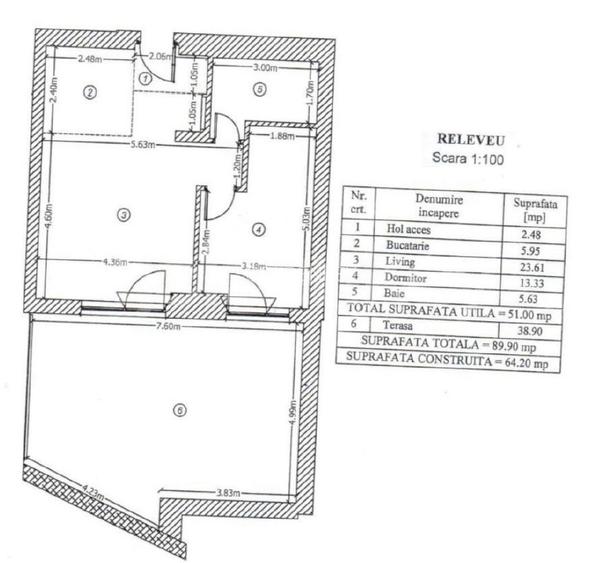 Apartament premium cu 2 camere | 103mpc | 45mp terasa - 1