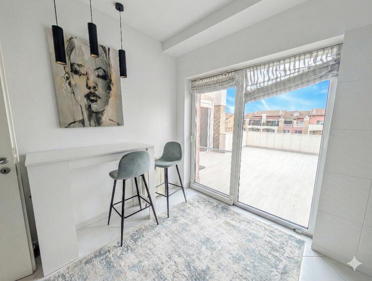 Apartament 3 camere Ibiza Sol 84mp +42mp terasa | 0 comision | Socala Americana
