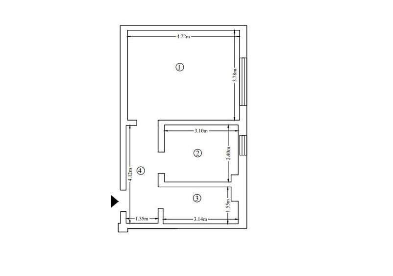 Apartament o camera decomandat constructie 2020 comision 0