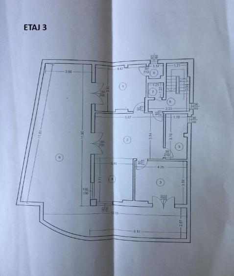 Zona Pacii Bd Iuliu Maniu P+3  642 mp curte 300 mp ideal Comercial ,Birouri