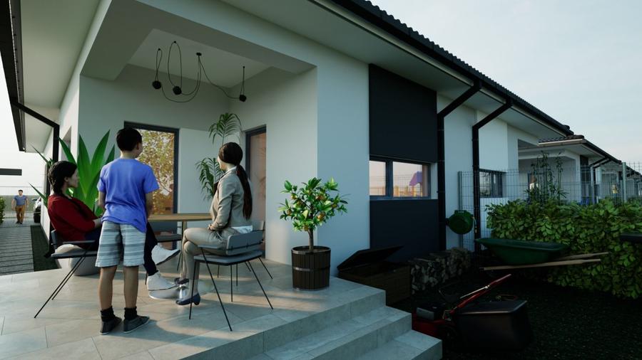 Duplex pe parter de vanzare in Bucovat