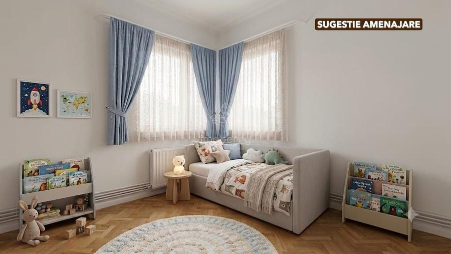 Vanzare apartament 3 camere in vila Cotroceni, langa Palatul Cotroceni