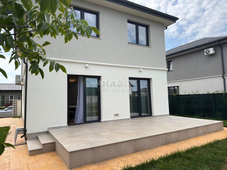 Vilă modernă cu 5 camere de închiriat în Corbeanca - 27