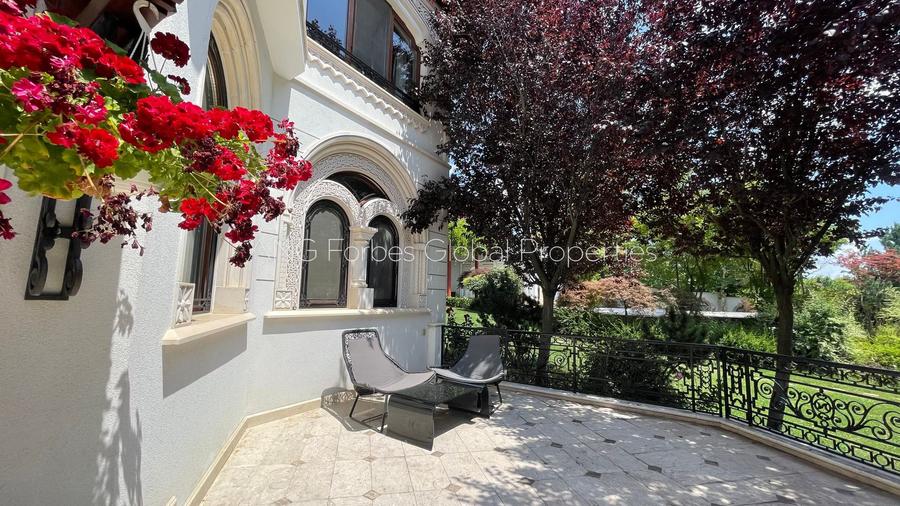 Domeniu vila Balotesti 4000 mp teren 60 m deschidere lac