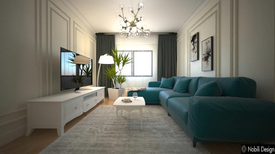 Apartament cu 2 camere, bucatarie open-space, Metrou Berceni, 61mp, Etaj 2