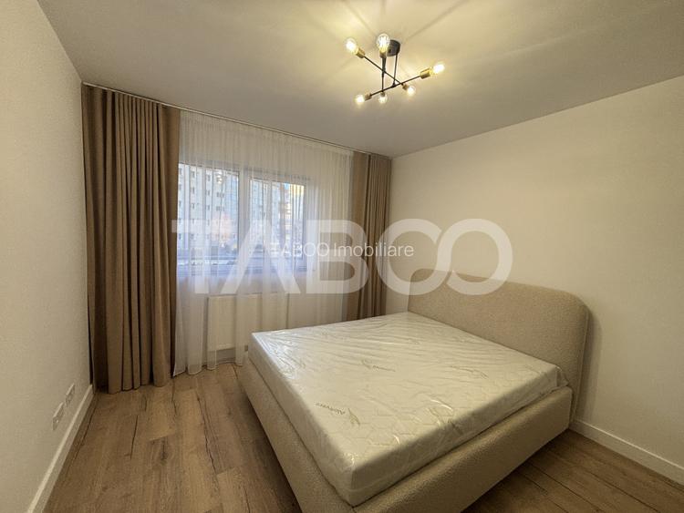 Apartament de inchiriat 2 camere 60 mpu balcon mobilat utilat Sibiu - 10